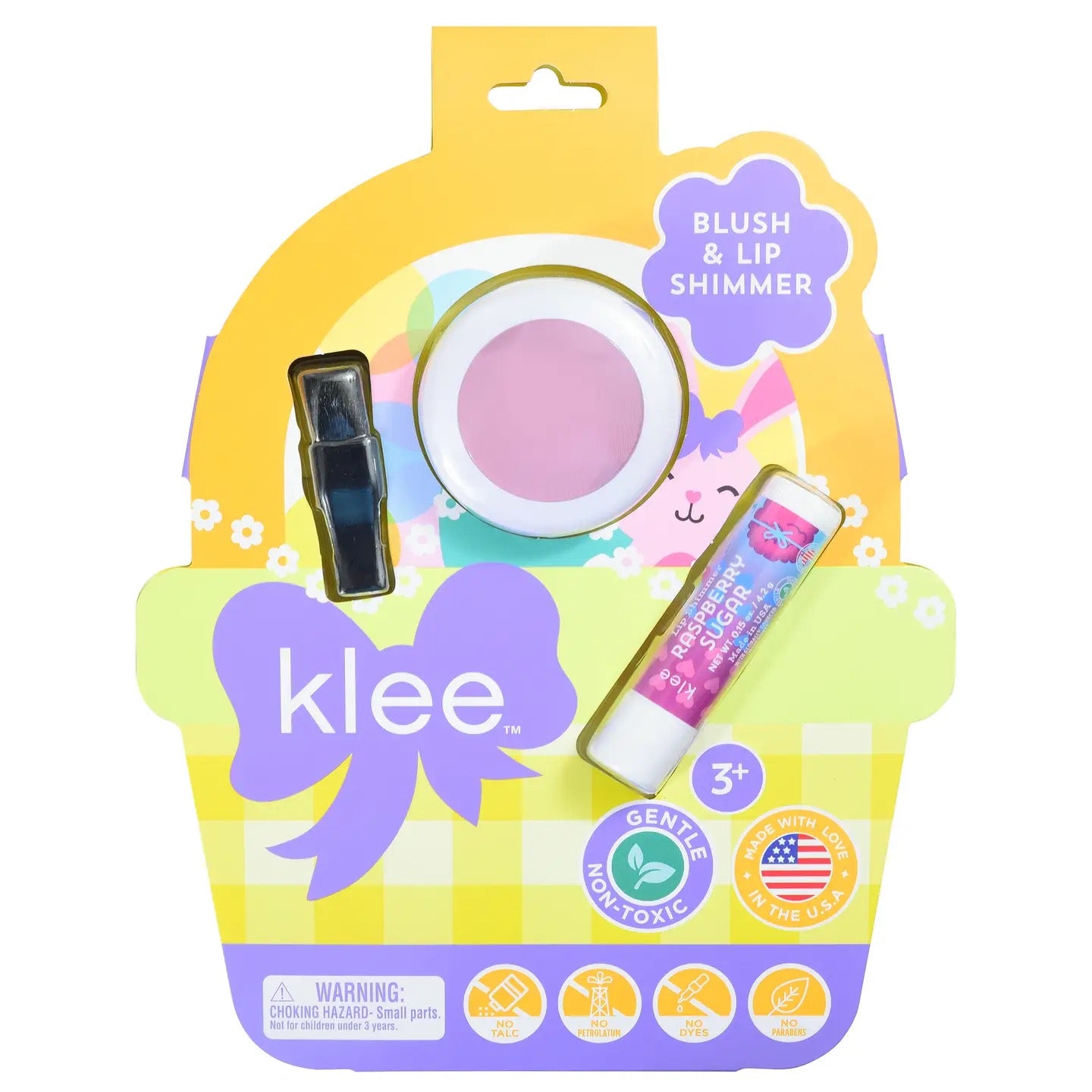 Klee Naturals Easter Blush & Lip Shimmer | Springtime Dream