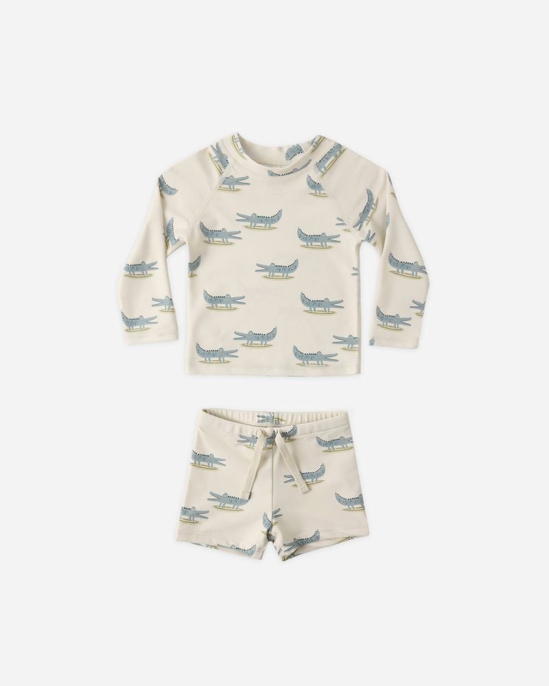 Boys Rashguard Set | Alligators
