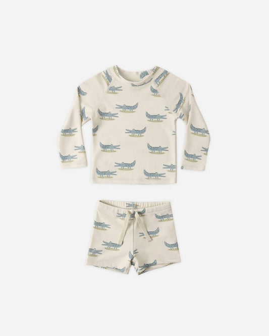 Boys Rashguard Set | Alligators