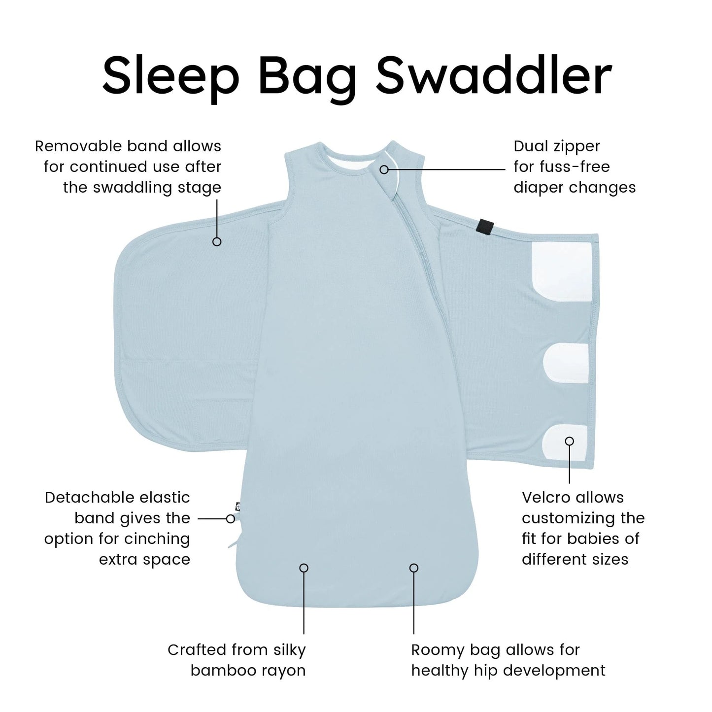 Sleep Bag Swaddler 1.0 | Fog