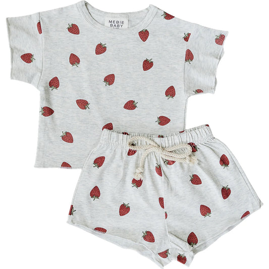 Shorts Set | Strawberry