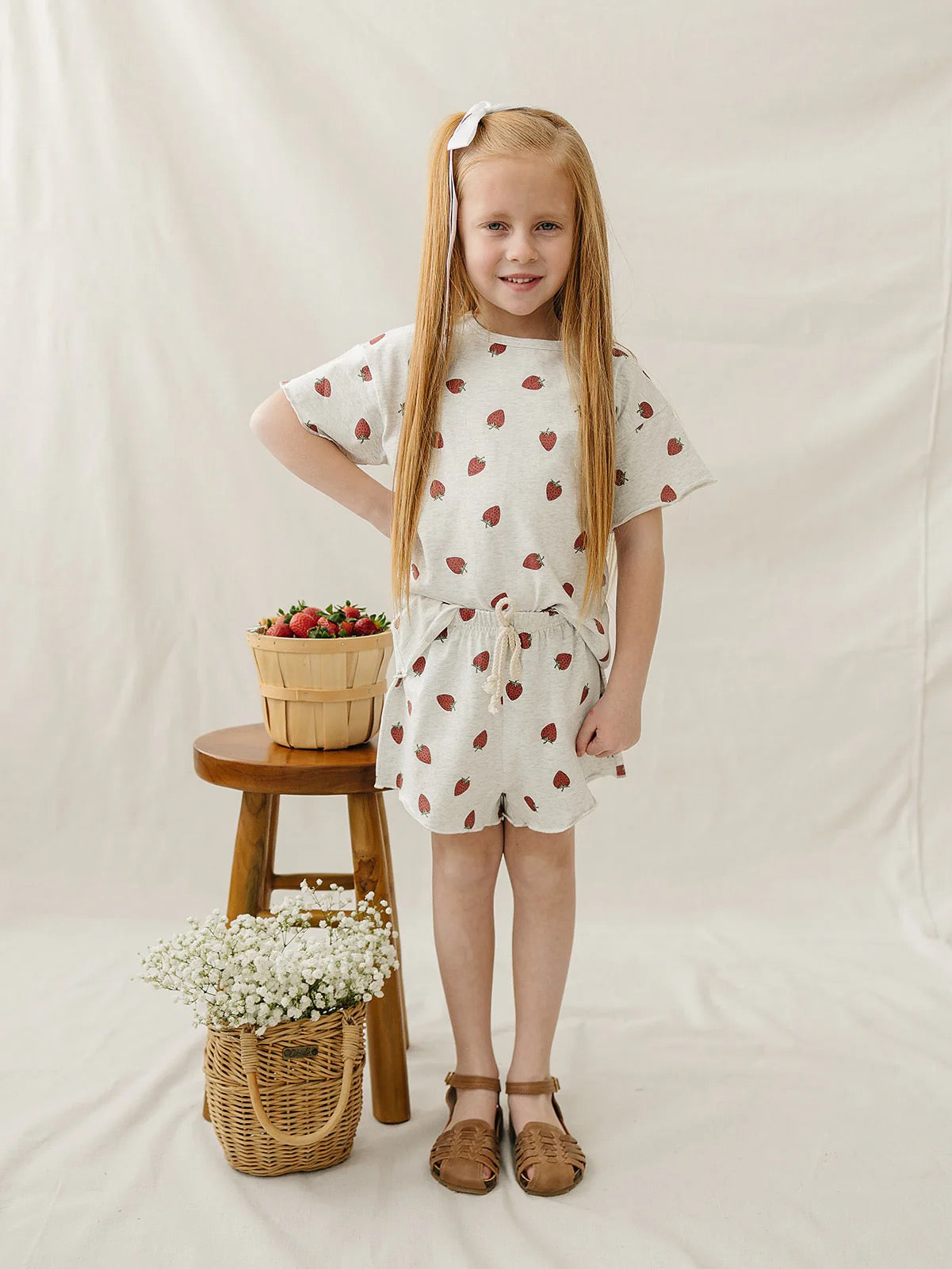 Shorts Set | Strawberry