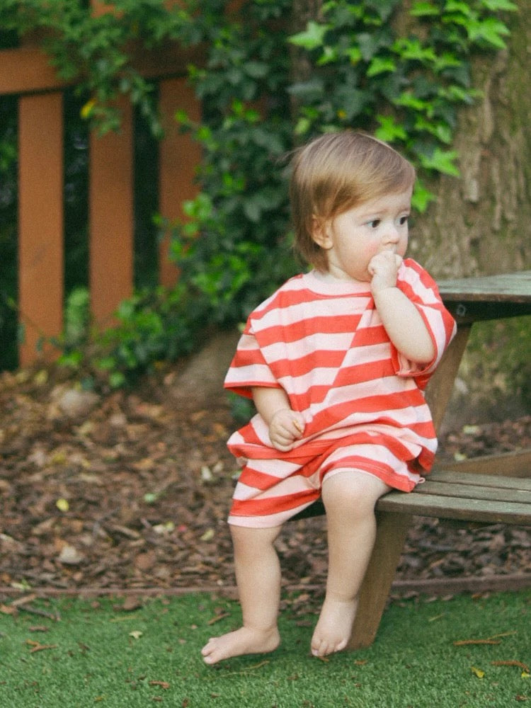 Toby Set | Blossom Stripe