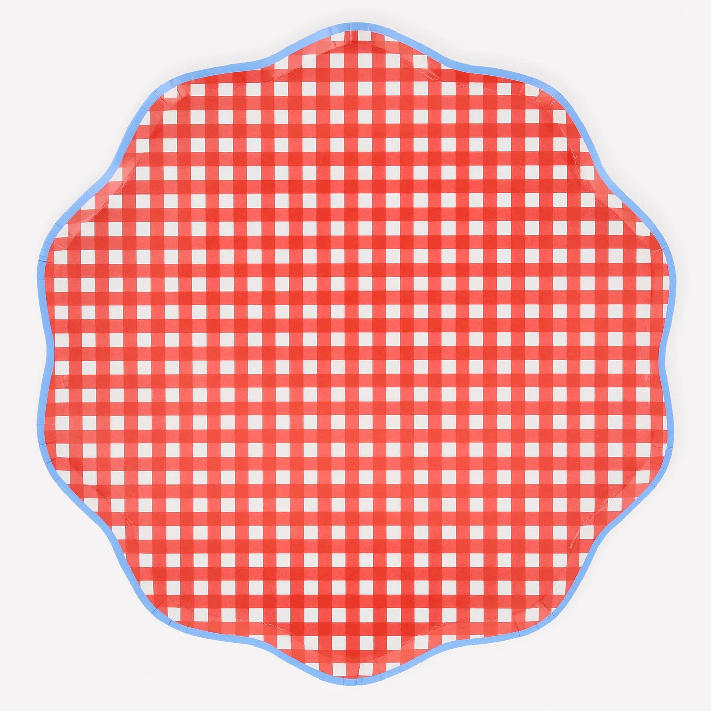 Dinner Plates | Red Gingham