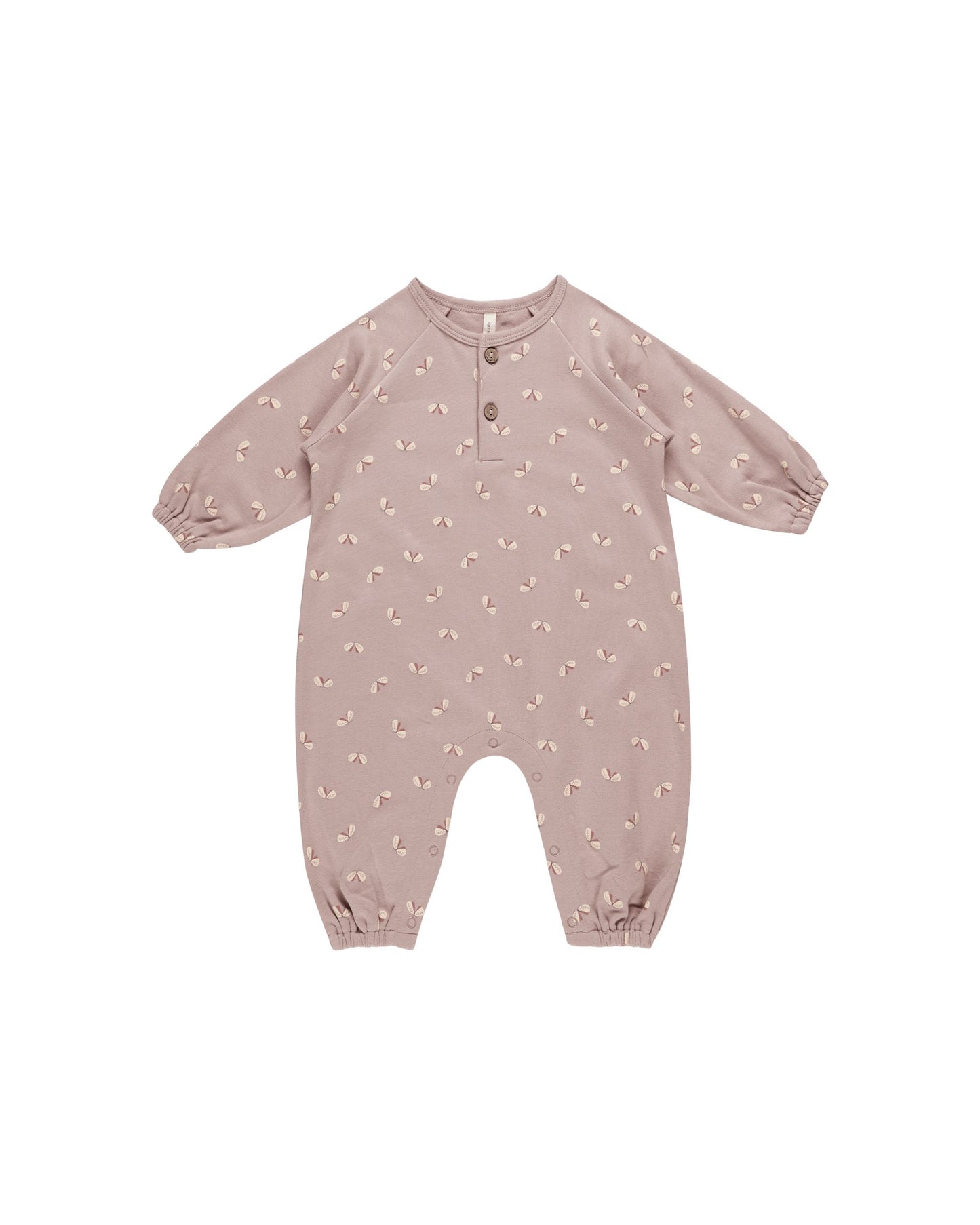 Henley Bubble Jumpsuit I Butterflies