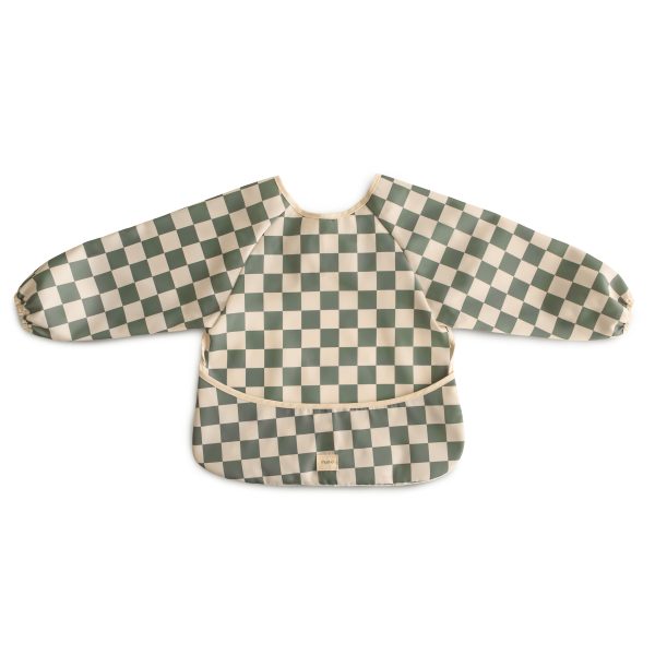 Long Sleeve Bib I Olive Check