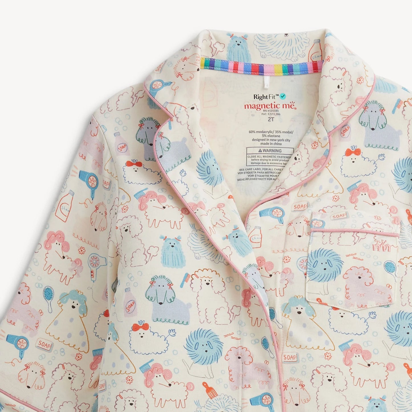Magnetic Classic with a Twist PJ Set | Poodle Pawlor