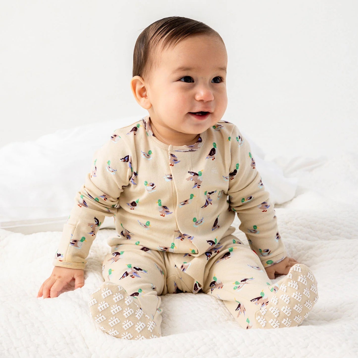 Organcis Cotton Magnetic Footie | Quack Me Up