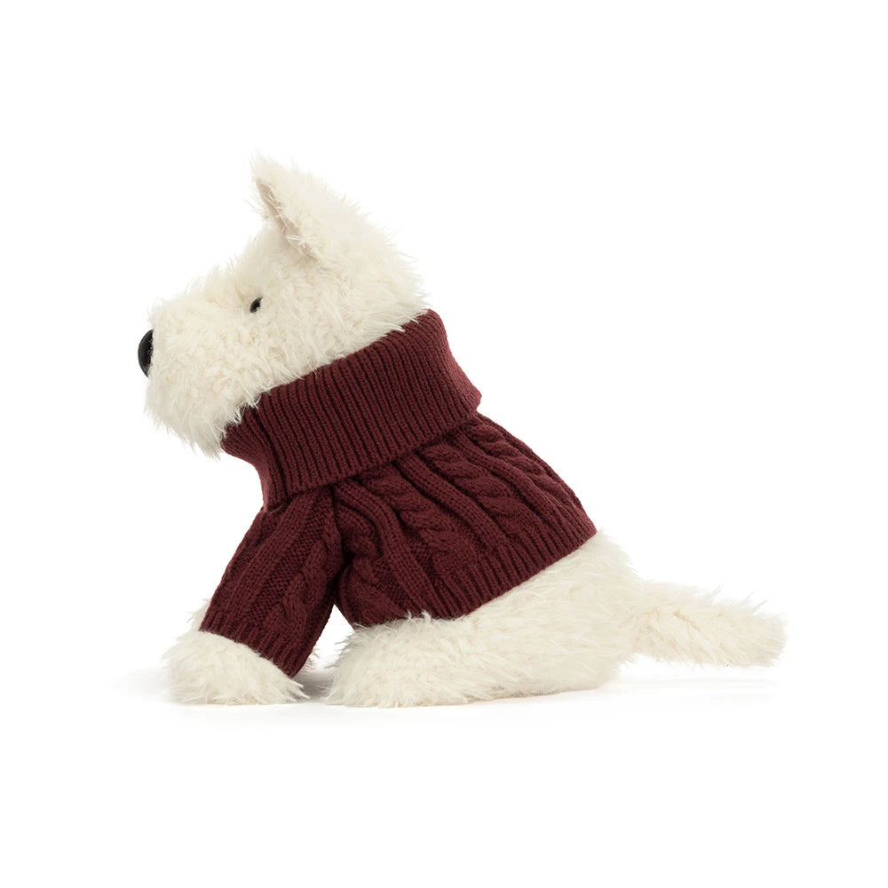 Munro Scottie Dog 'Winter Jumoer'