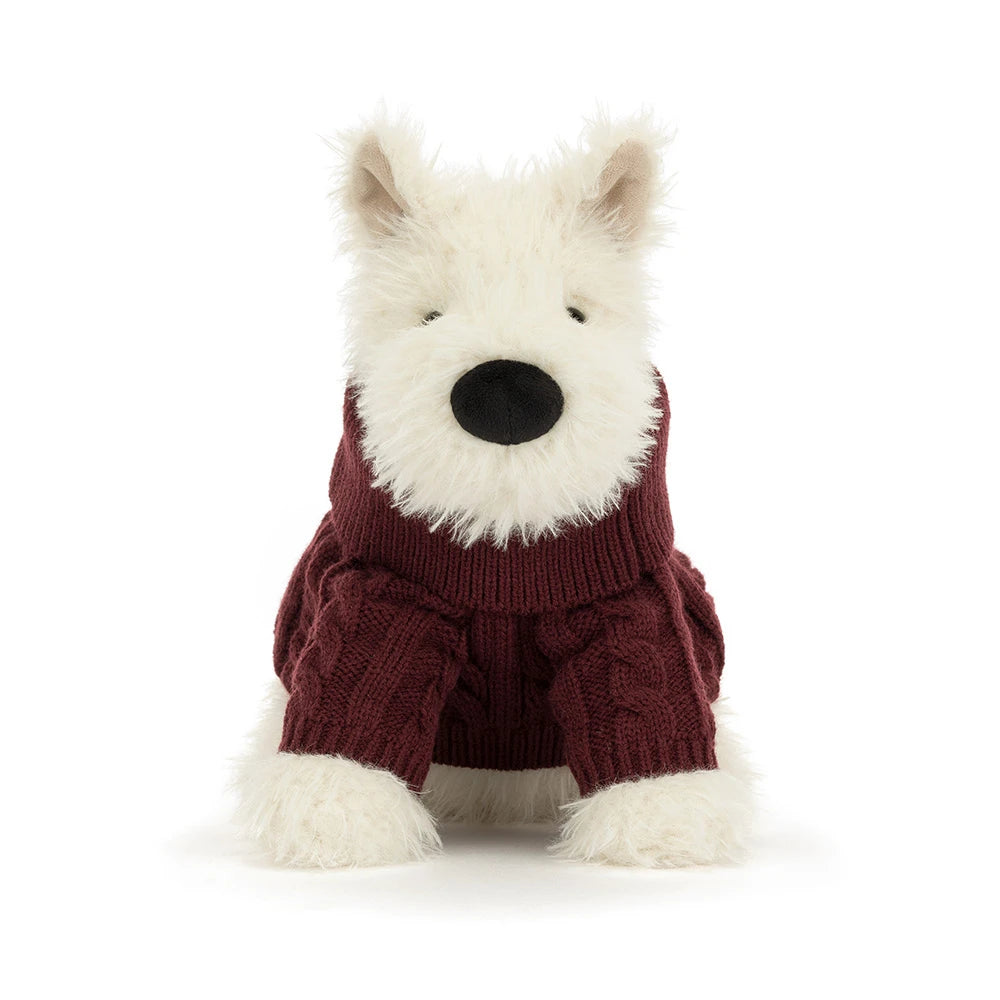 Munro Scottie Dog 'Winter Jumoer'