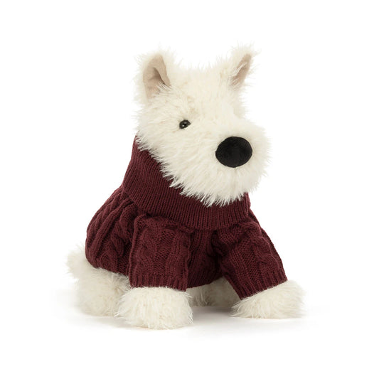 Munro Scottie Dog 'Winter Jumoer'