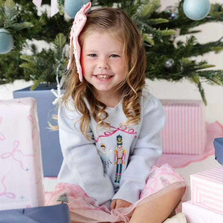 Embroidered Christmas Sweater | Nutcracker