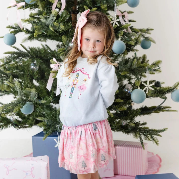 Embroidered Christmas Sweater | Nutcracker