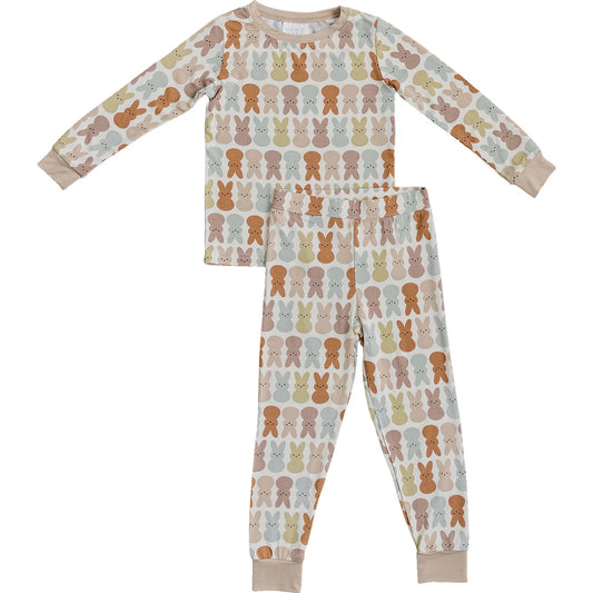 Two-Piece Cozy Set I Blush Bunny