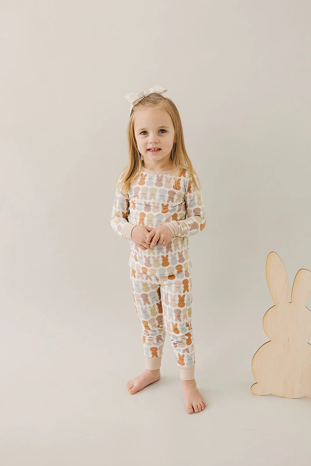 Two-Piece Cozy Set I Blush Bunny