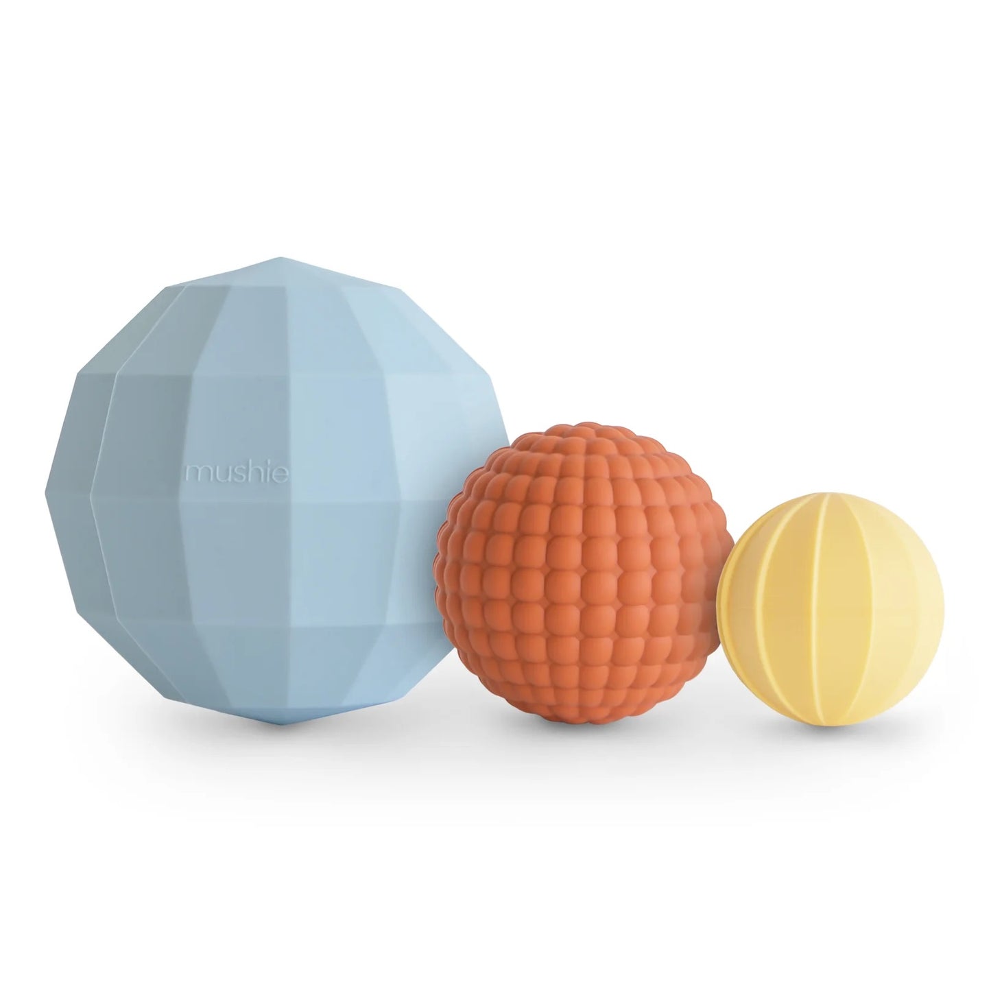 Nesting Spheres Sensory Toy I Powder Blue