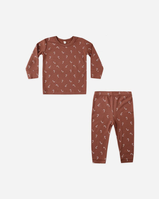 Bamboo Pajama Set | Candy Canes