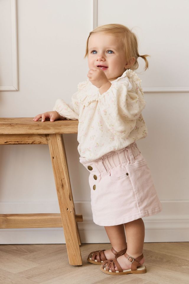 Brielle Skirt | Soft Misty Rose
