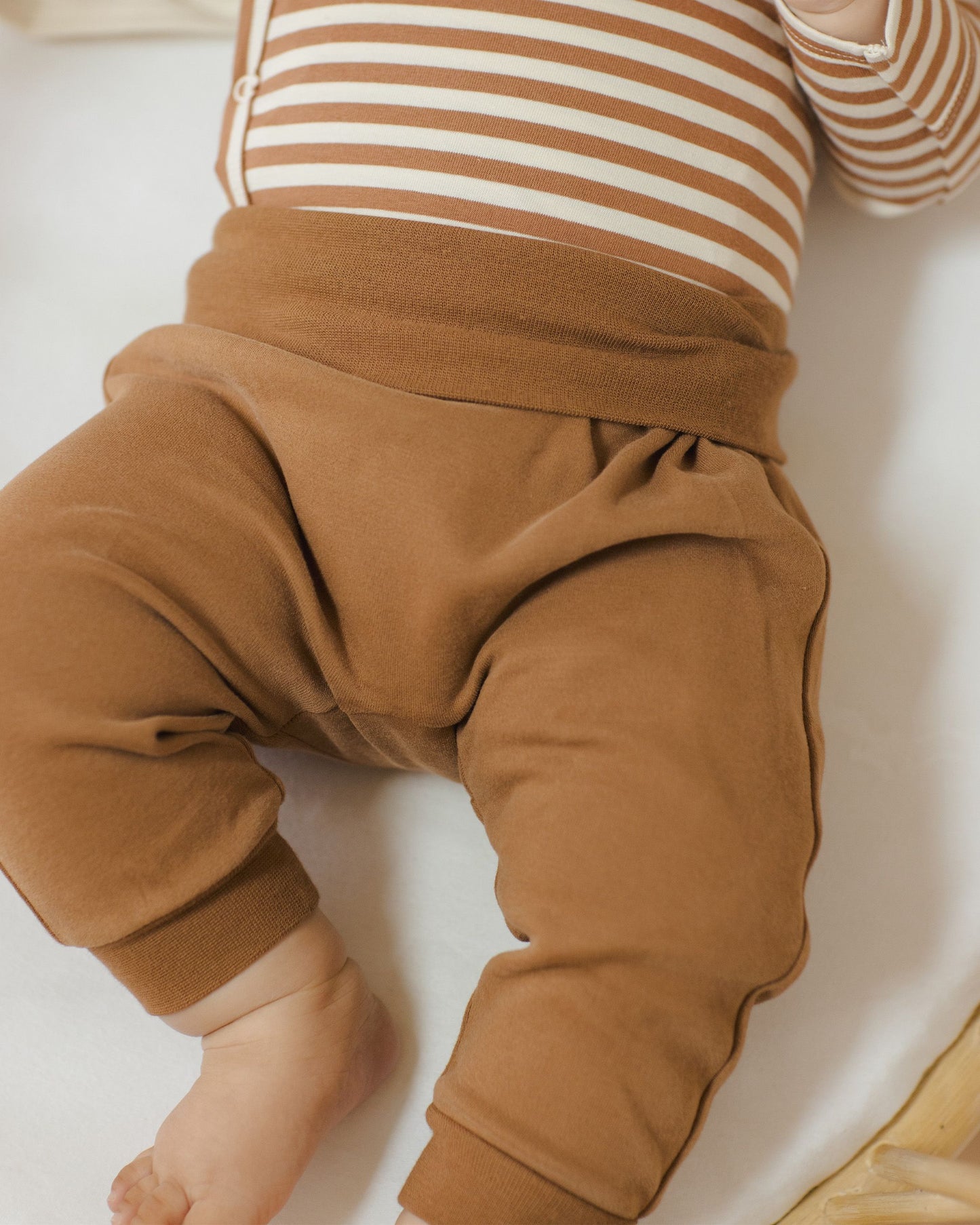 Baby Pant Set I Cinnamon/Natural