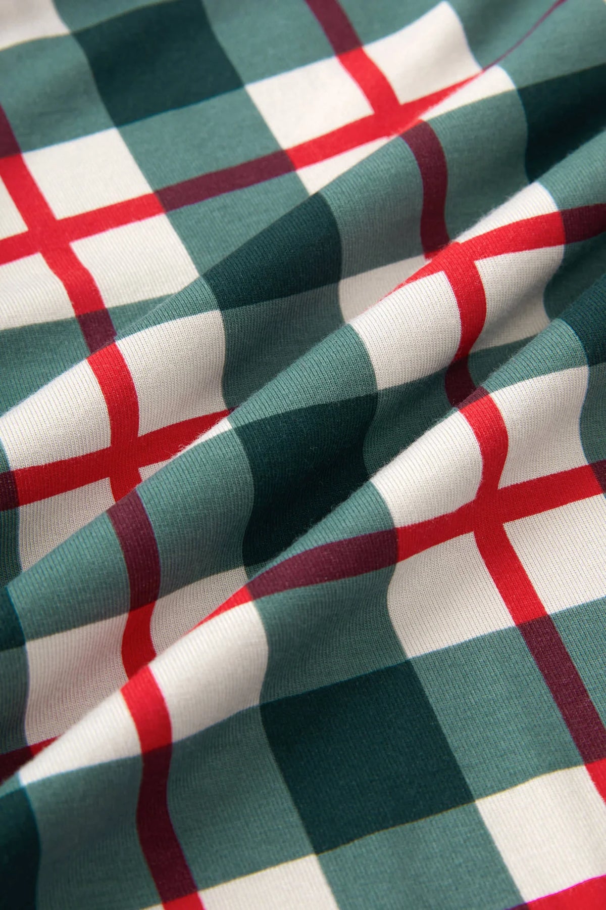 Zippered Footie | Holiday Plaid