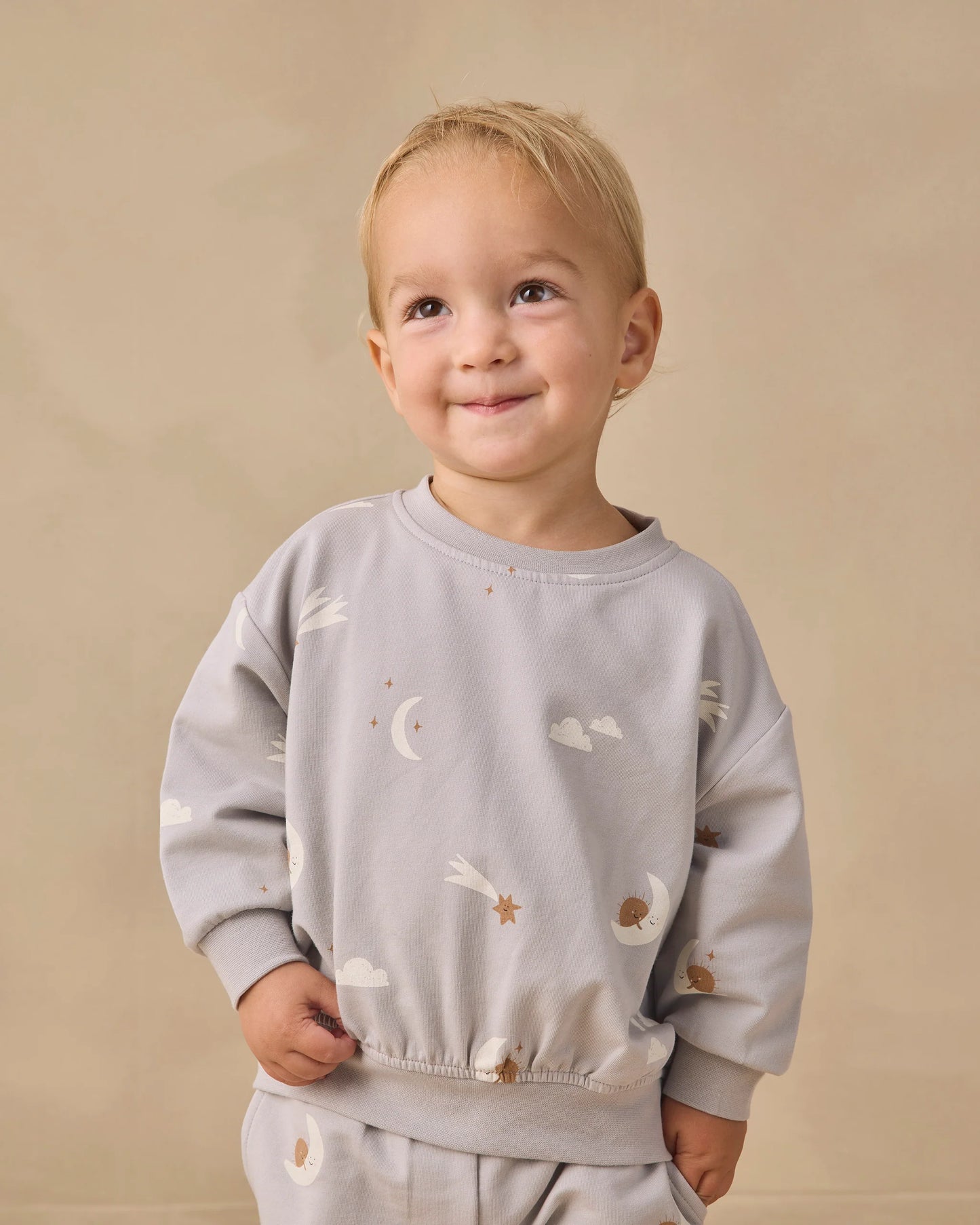 Relaxed Sweatshirt | Sky Friends