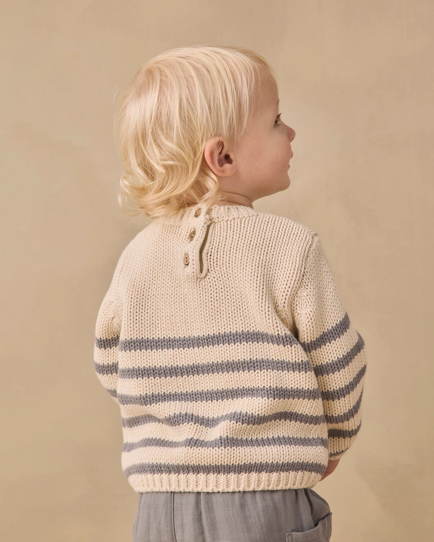 Rex Sweater | Slate Stripe