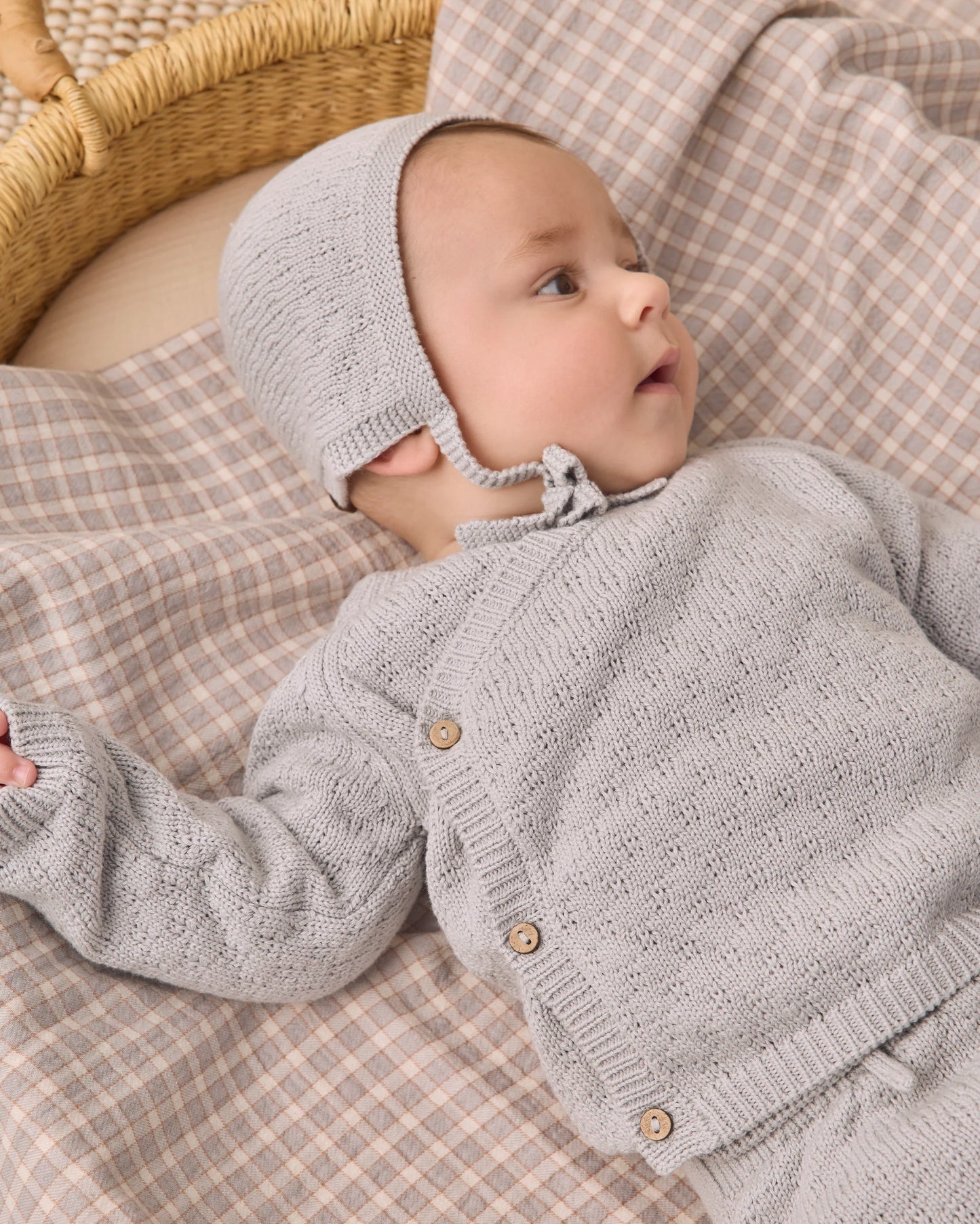 Knit Wrap Top + Pant Set | Cloud