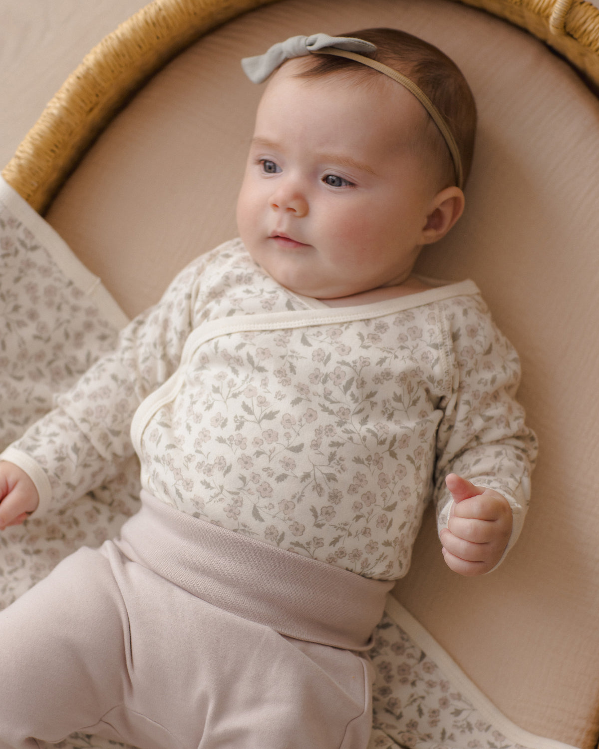 Side Snap Bodysuit + Pant Set | Floret