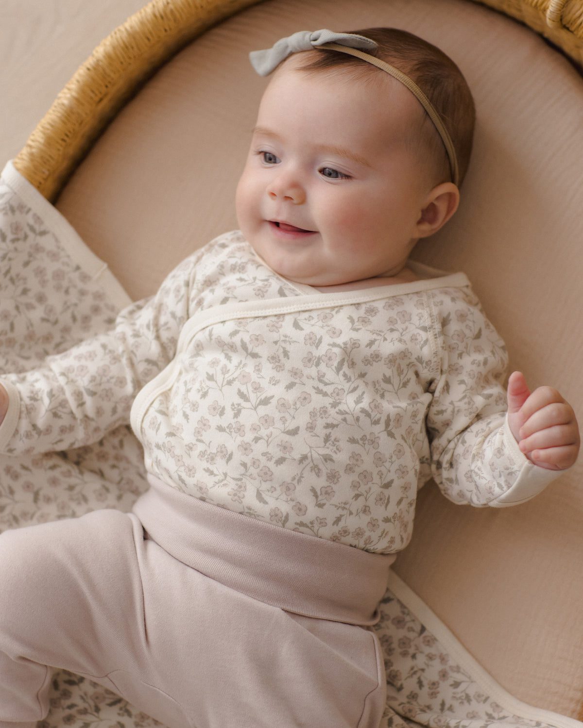 Side Snap Bodysuit + Pant Set | Floret