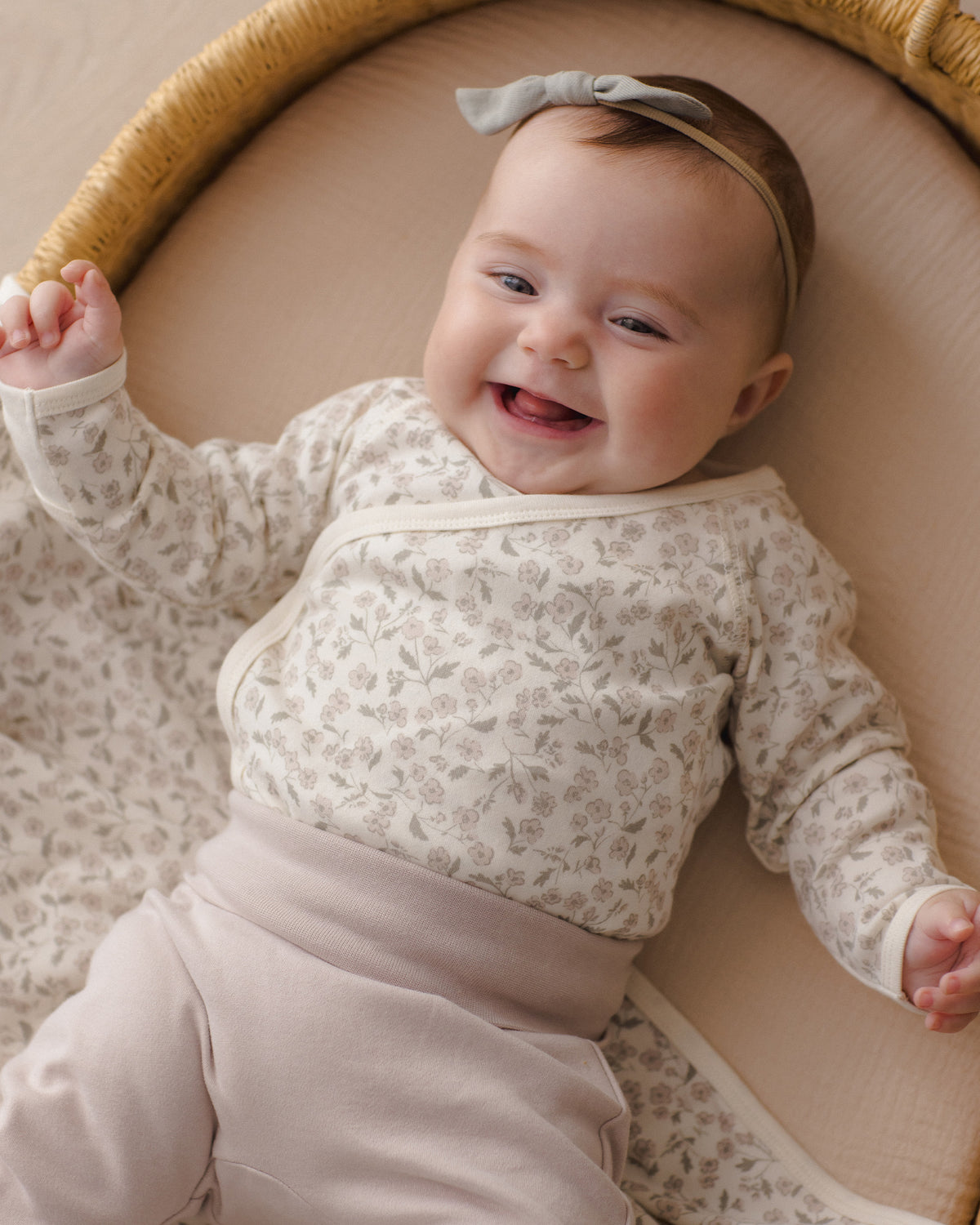 Side Snap Bodysuit + Pant Set | Floret