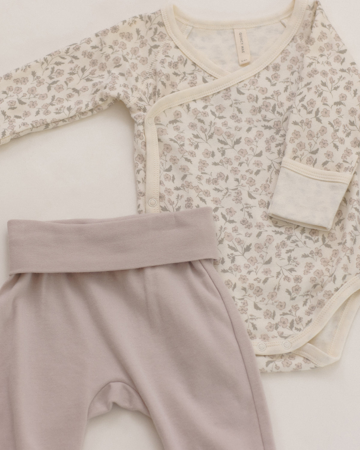 Side Snap Bodysuit + Pant Set | Floret