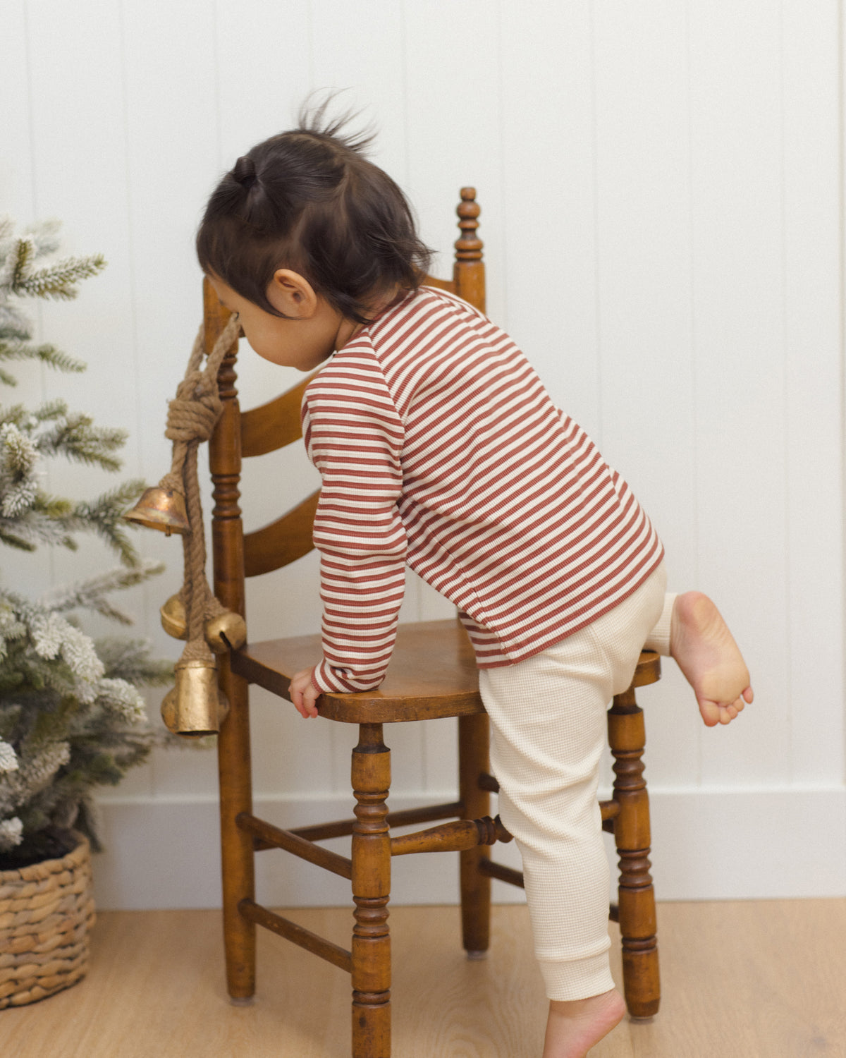 Henley Knit Top | Candy Stripe