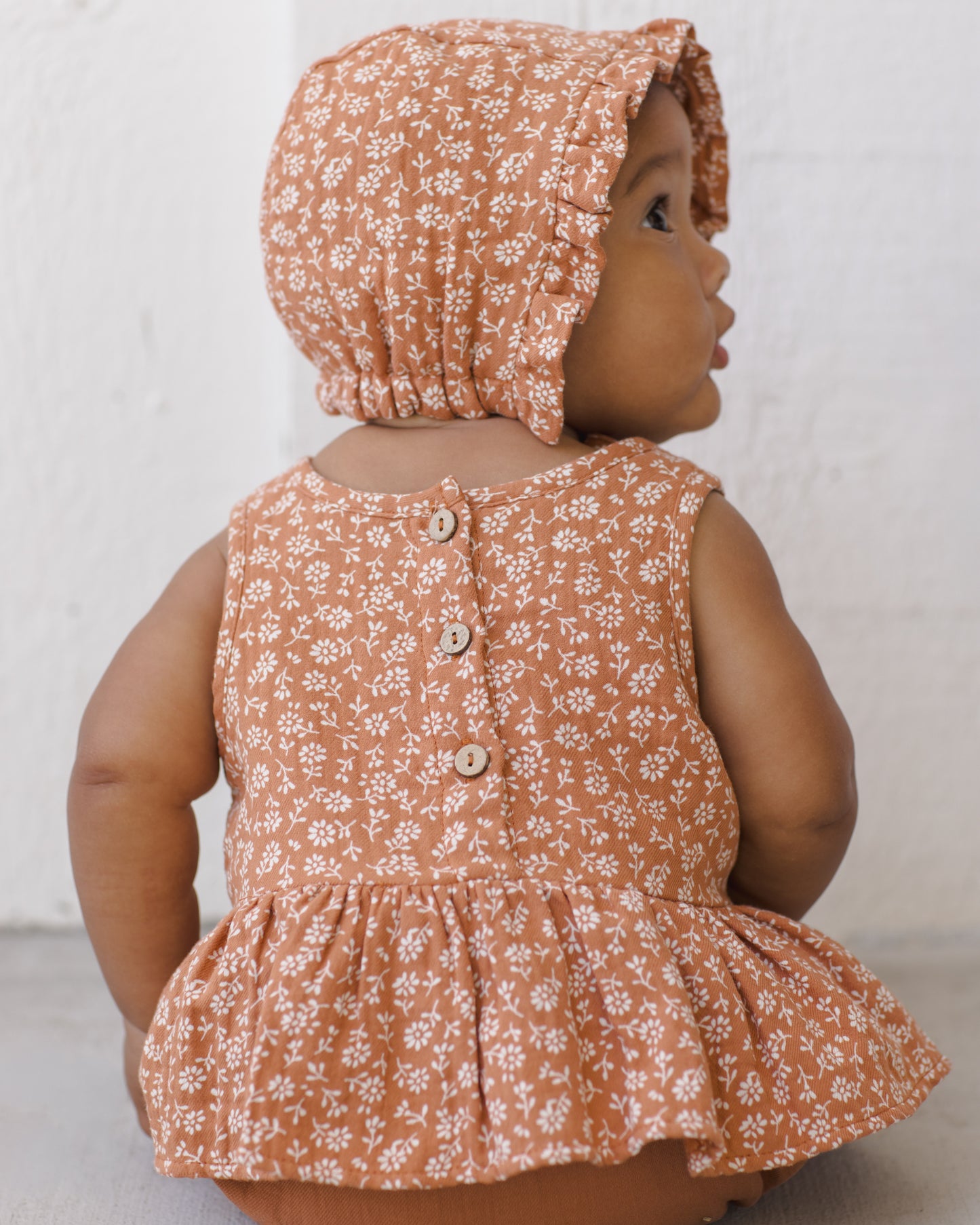 Sleeveless Peplum Set | Poppy Floral