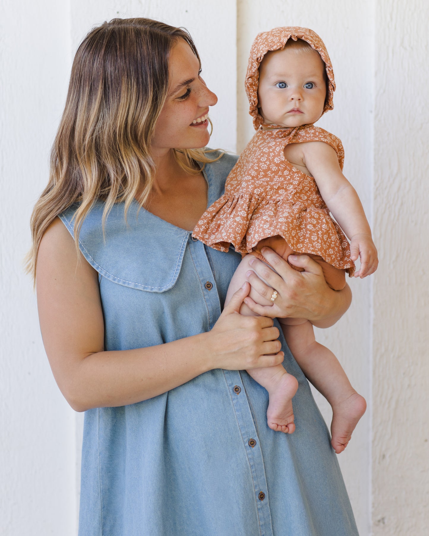 Sleeveless Peplum Set | Poppy Floral