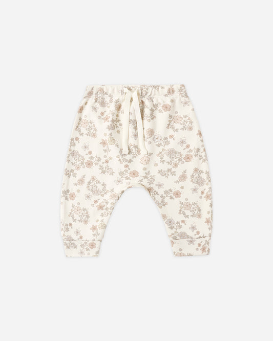 Drawstring Pant | Floral Vine