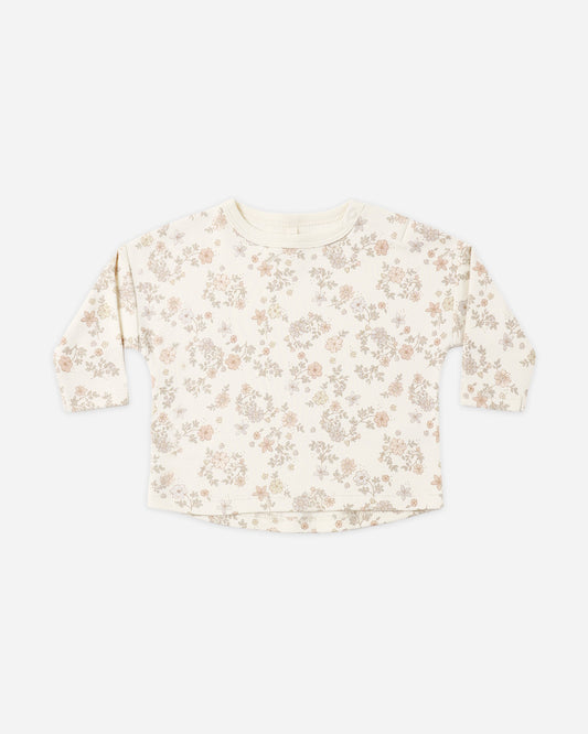 Long Sleeve Tee | Floral Vine