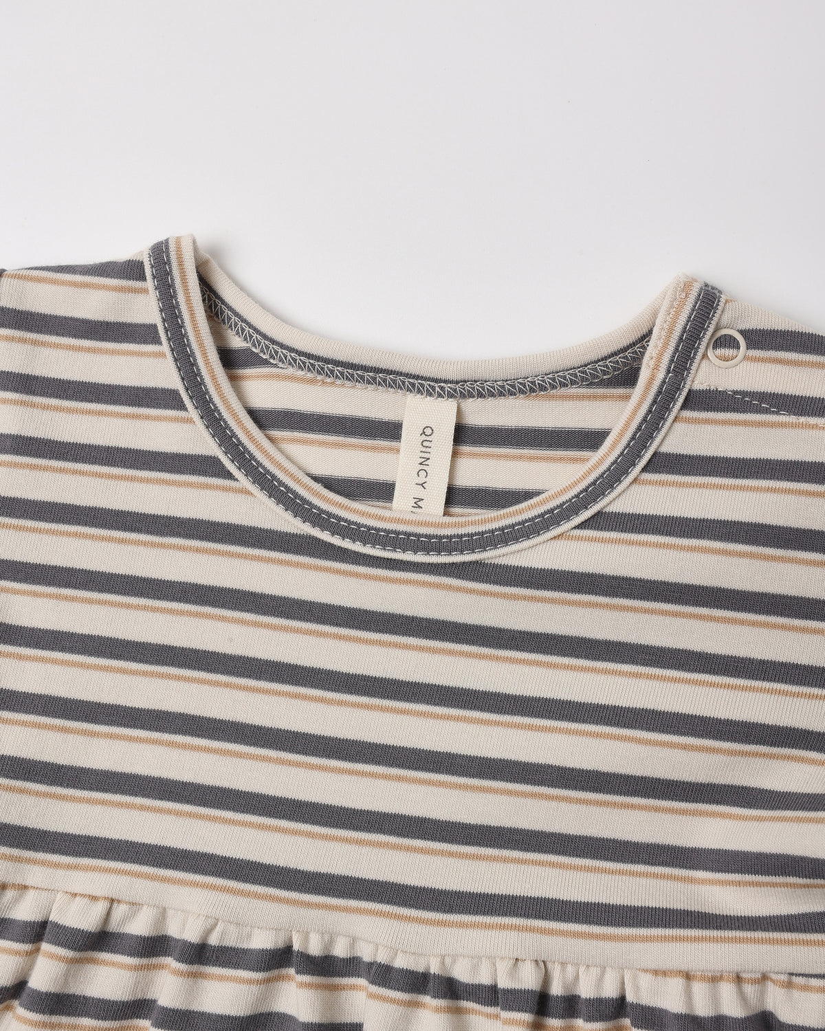 Long Sleeve Baby Dress | Vintage Stripe