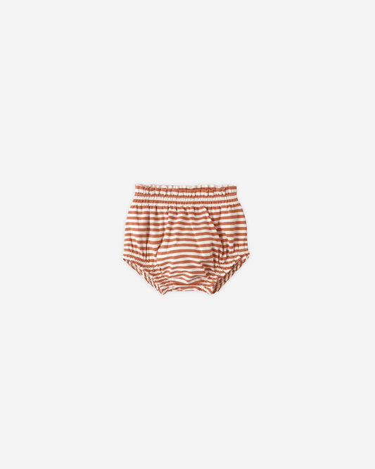 Gathered Bloomer | Poppy Stripe