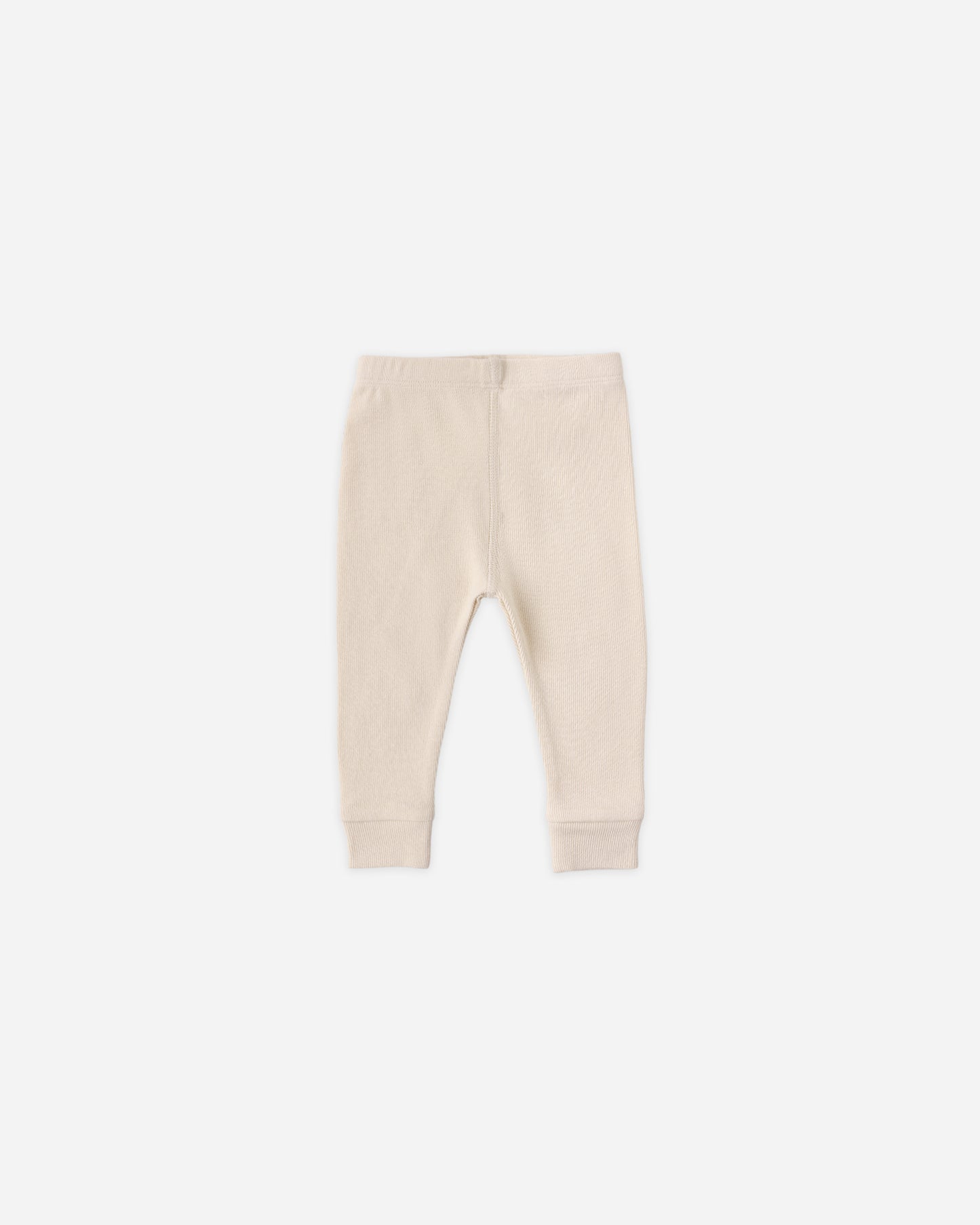 Ribbed Legging | Ecru