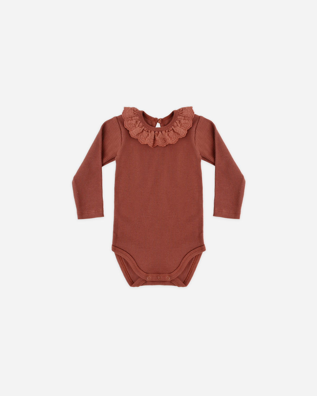 Ruffle Collar Bodysuit | Redwood