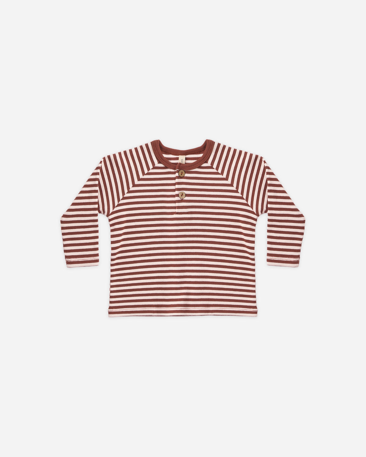 Henley Knit Top | Candy Stripe