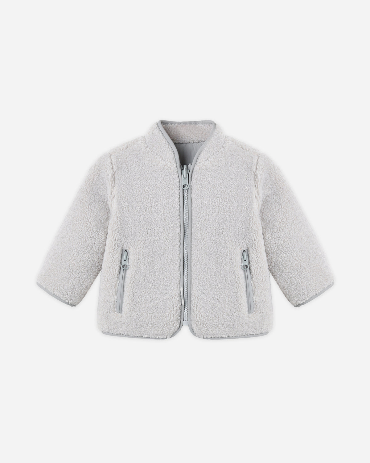 Shearling Zip Jacket | Fog