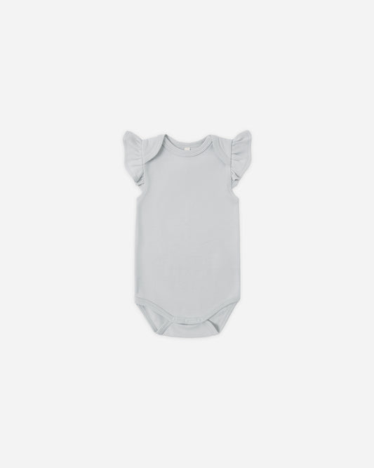 Flutter Sleeve Bodysuit | Sky