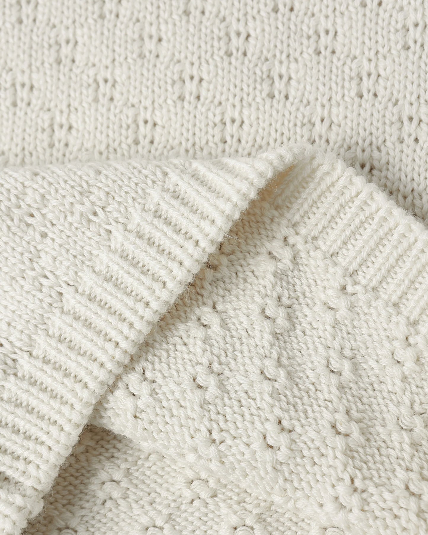 Knit Wrap Top + Pant Set | Natural