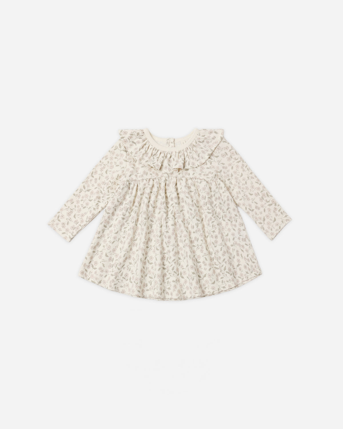 Ruffle Collar Jersey Dress | Floret