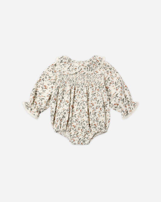 Callie Romper | Holiday Floral