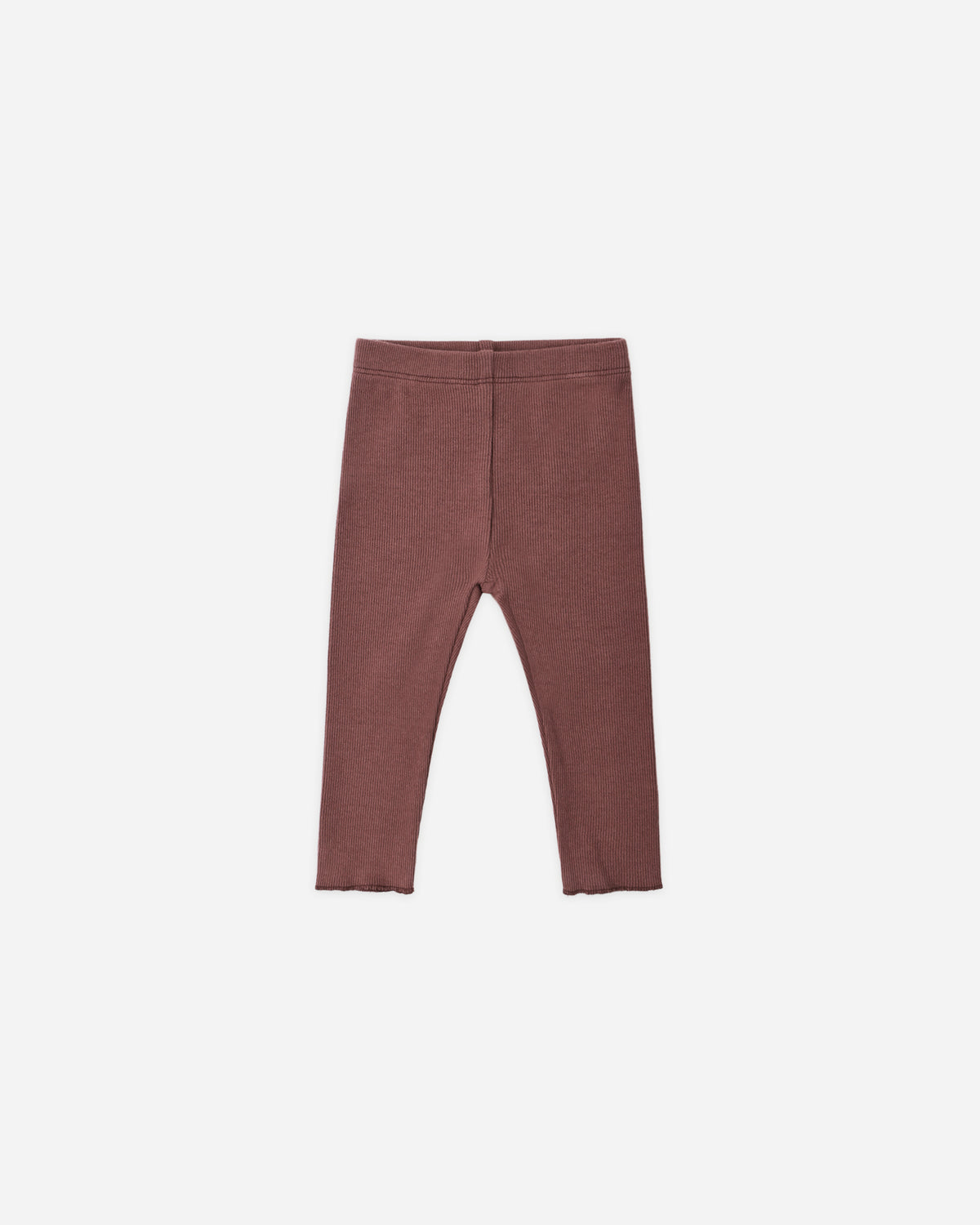 Ribbed Legging | Black Cherry