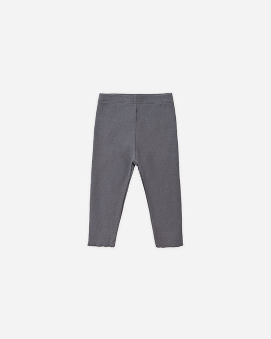 Ribbed Legging | Midnight