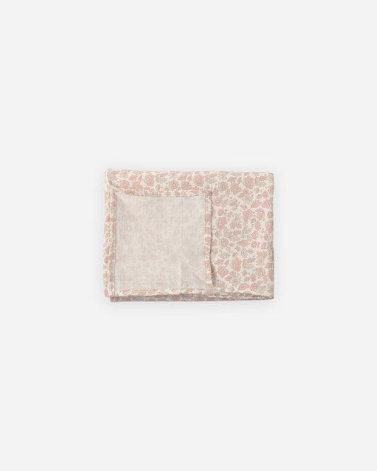 Woven Swaddle | Pink Blossom