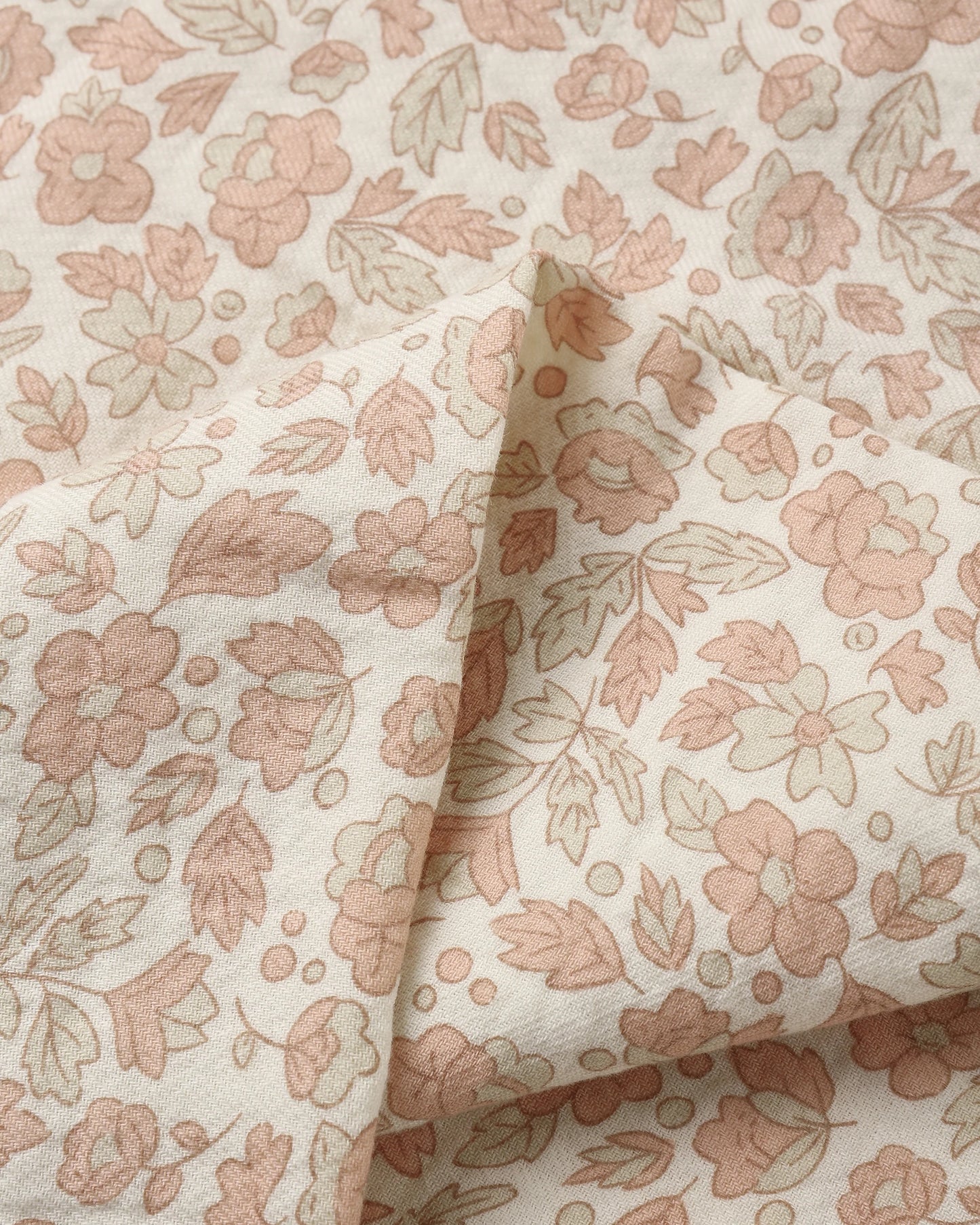 Woven Swaddle | Pink Blossom